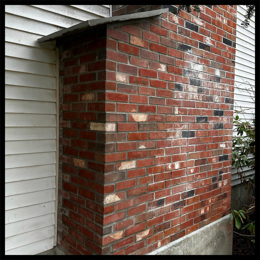 Chimney Demo, Rebuild, Repair, Repoint, and Custom Stone Shoulder Cap